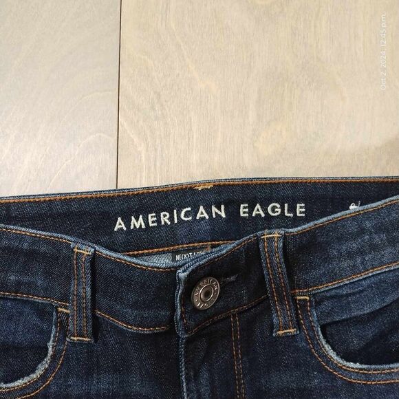American Eagle Next‎ level Stretch High Rise Jegging Size 8 - Picture 5 of 8